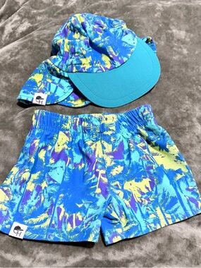 George Hats 6/12  Swim shorts and sun hat